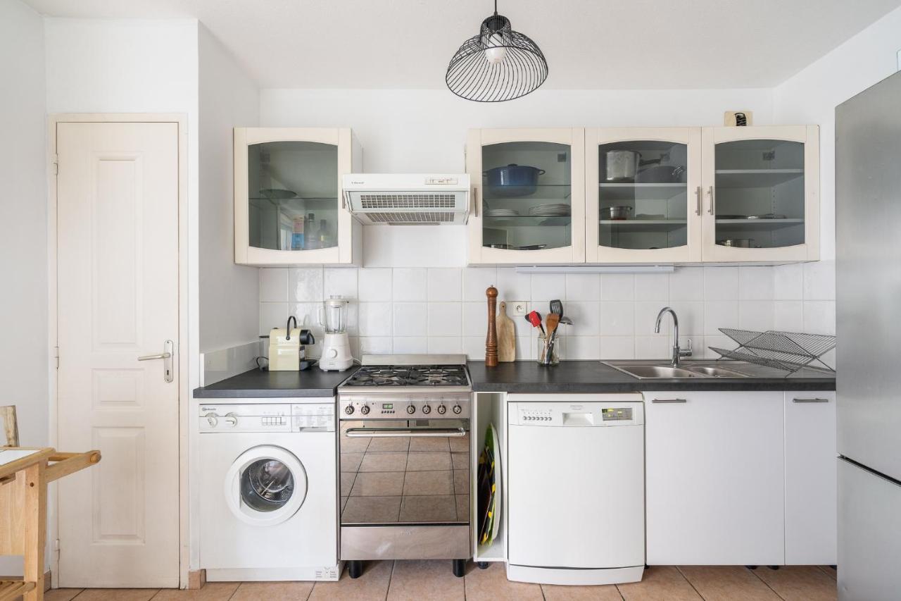 Nice Apartment With Parking Balcon Casa Lyon 维勒班 外观 照片