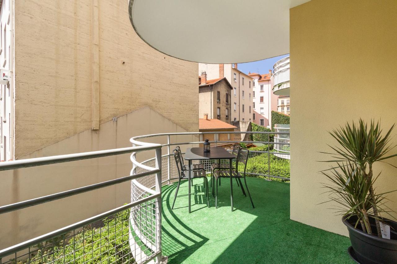 Nice Apartment With Parking Balcon Casa Lyon 维勒班 外观 照片